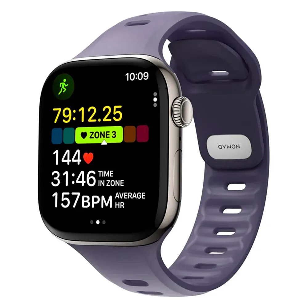 Sangle Tempo Band 46mm Purple One Size unisex - Nomad - FashionsVida