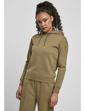 Felpa Con Cappuccio Tb152 Olive Green M - Urban classics - FashionsVida