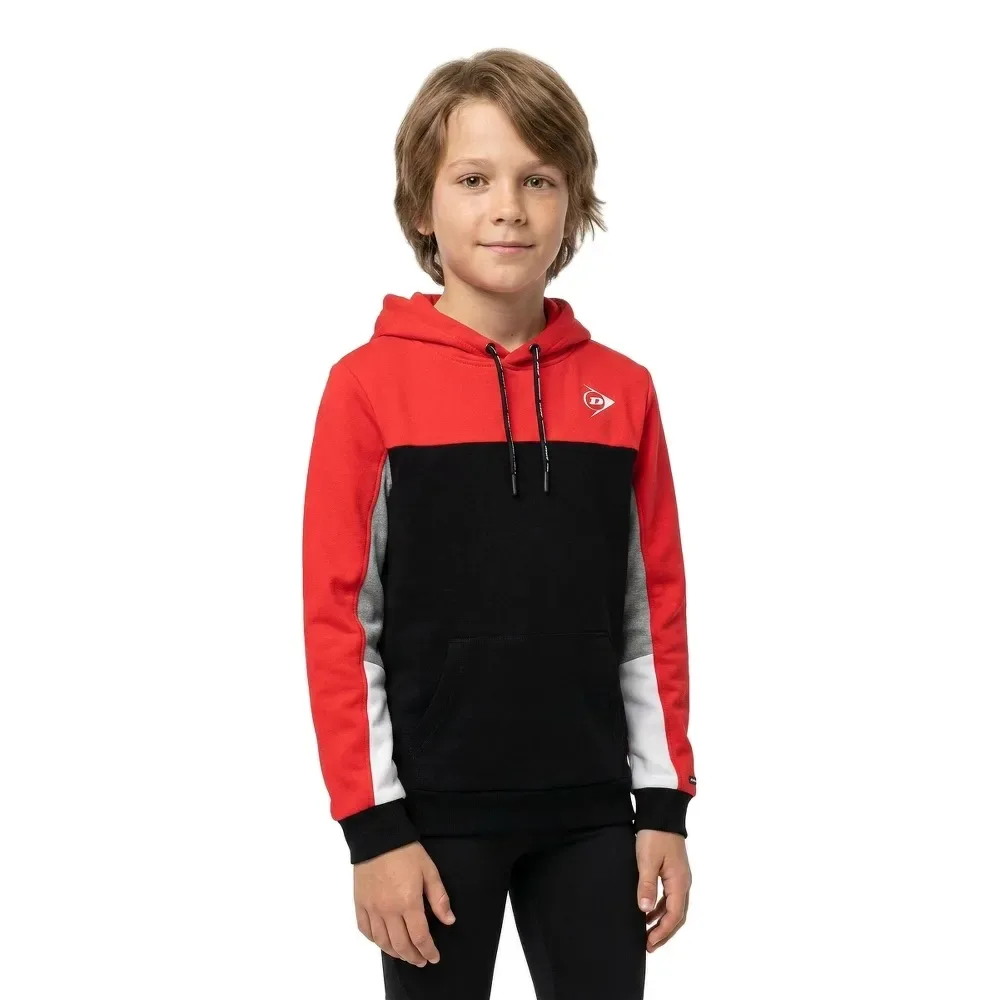 Essentials Hoodie Dark Red / Black 128 cm - Dunlop - FashionsVida