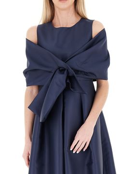 Coprispalle in mikado BLU NAVY 46