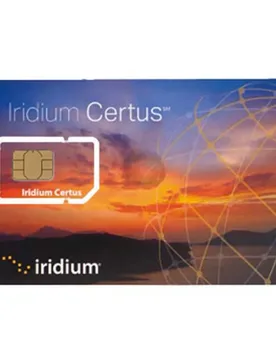 Sim Terminal Certus Card Orange / Blue One Size unisex - Iridium Everywhere - FashionsVida
