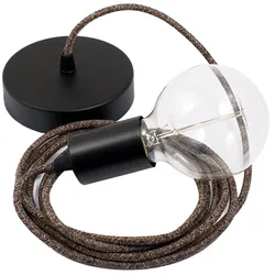 Cables Suspension Luminaire Rn04 50 Cm Brown / Black One Size