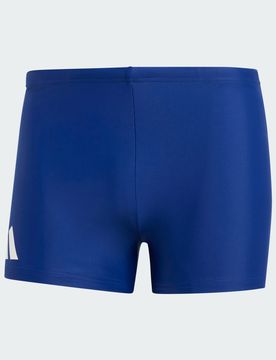 Boxer da nuoto solidi S/M Dark Blue / White