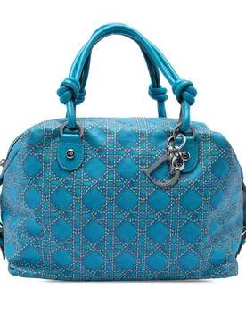 Canvas Cannage Print Cherie Handbag - Dior - FashionsVida