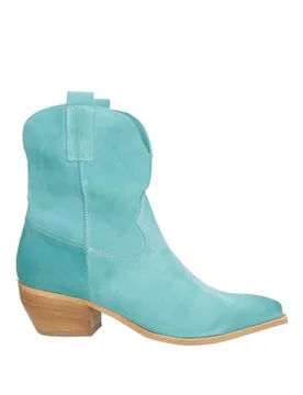 Botines de caña alta Mujer Azul turquesa 39 Mujer - Mi/to 86 - FashionsVida