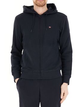 Felpa con cappuccio NERO XXL