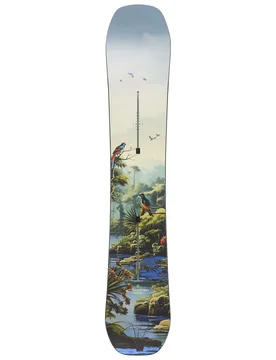 Snowboard all mountain - Custom Jungle 2027 - Taille 154W cm - Vert - Burton - FashionsVida