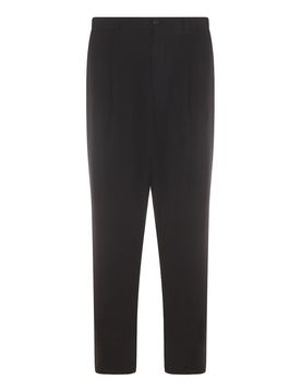 Pantaloni di lana neri