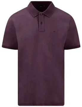 Polo A Maniche Corte 16131733 Aubergine M
