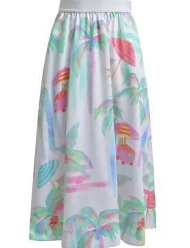 MIDI SKIRT ELASTIC WB female - 44 - FashionsVida