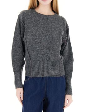 DEHA Maglione girocollo GRIGIO L