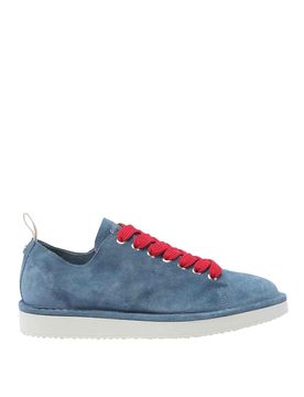 Scarpe stringate in pelle scamosciata