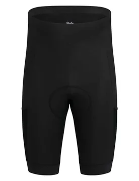 Pantaloni Corti Core Cargo Black / White - Rapha - FashionsVida