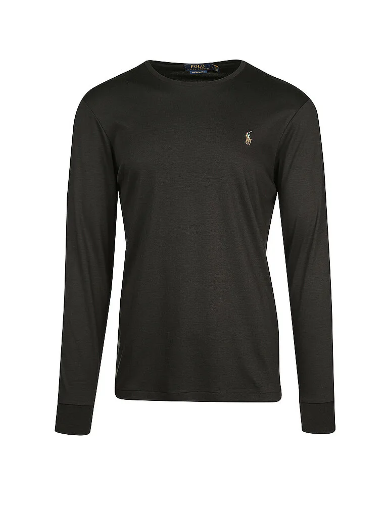 Ralph Lauren Langarmshirt noir M - Ralph Lauren - FashionsVida