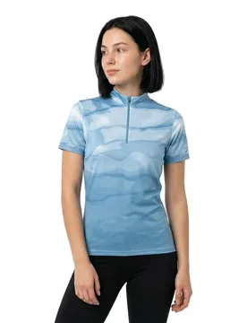 Maillot à Manches Courtes Half Zip Barkly - Loeffler - FashionsVida