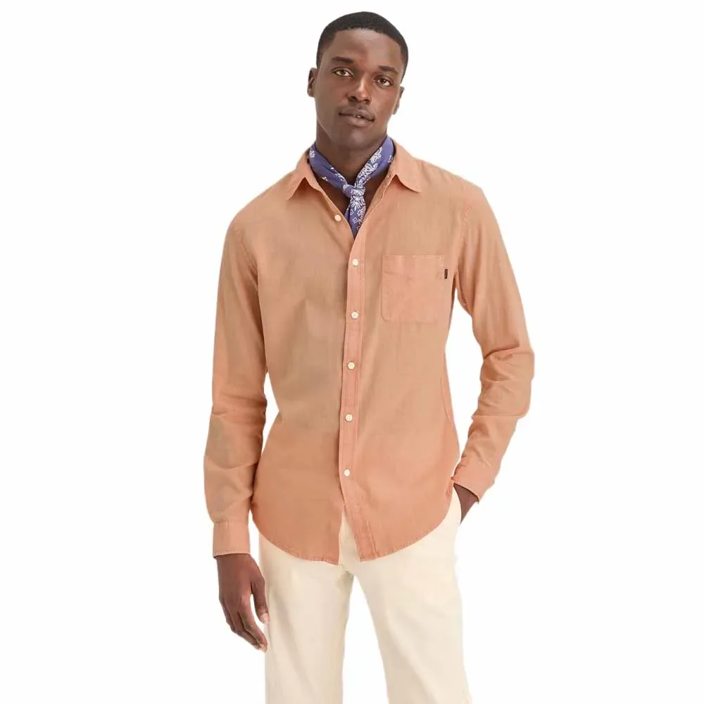 Camicia A Maniche Lunghe Slim Original Peach Bloom Gd L - Dockers - FashionsVida