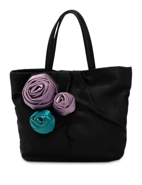 Mini Raso Rose Tote - Prada - FashionsVida
