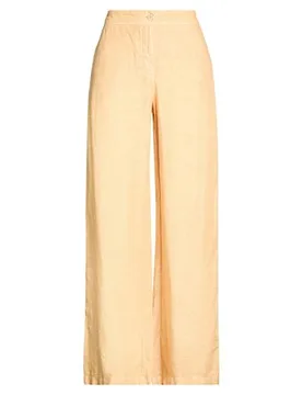 LINO Hose Damen Kamel 34 Damen - 120% Lino - FashionsVida
