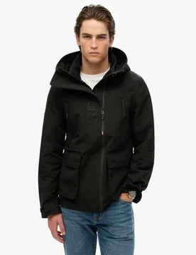 Superdry Herren Schwarz Windjacke, Größe: Xxl - Größe: Xxl - 129.99 - FashionsVida