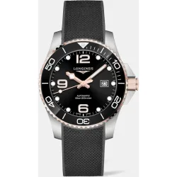 Reloj de hombre HydroConquest L37823589 automático de caucho