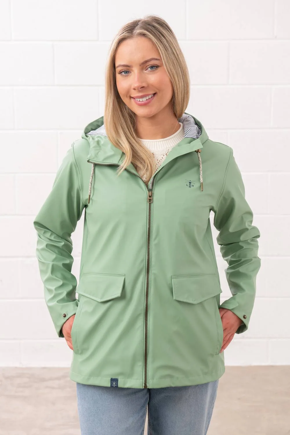 Lucy Jacket - Light Green - Size: 20 - Lighthouse Clothing - FashionsVida