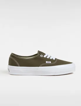 Unisex Lx Authentic 44 Sneakers - Dark Green Canvas - Size Uk 10 - Vans - FashionsVida