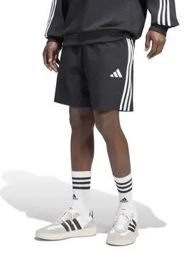 Pantaloni Corti 3 Stripes Single Jersey 7´´ Black / White S - Adidas - FashionsVida