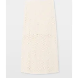Zadig & Voltaire - Falda larga de croché con jacquard