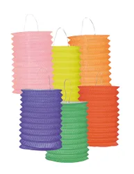 Lampion-Set Hängedeko 12 Stück bunt