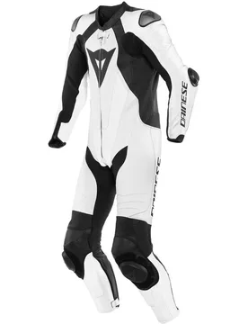 Tuta Moto Intera LAGUNA SECA 5 1PC Traforata Bianco taglia 62 - Dainese - FashionsVida