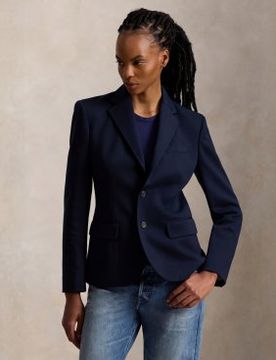 Para mujer. 211B16851001 Americana Clásica (32), Casual, Poliéster