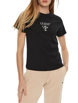 Guess Damen T-Shirt Schwarz 506306