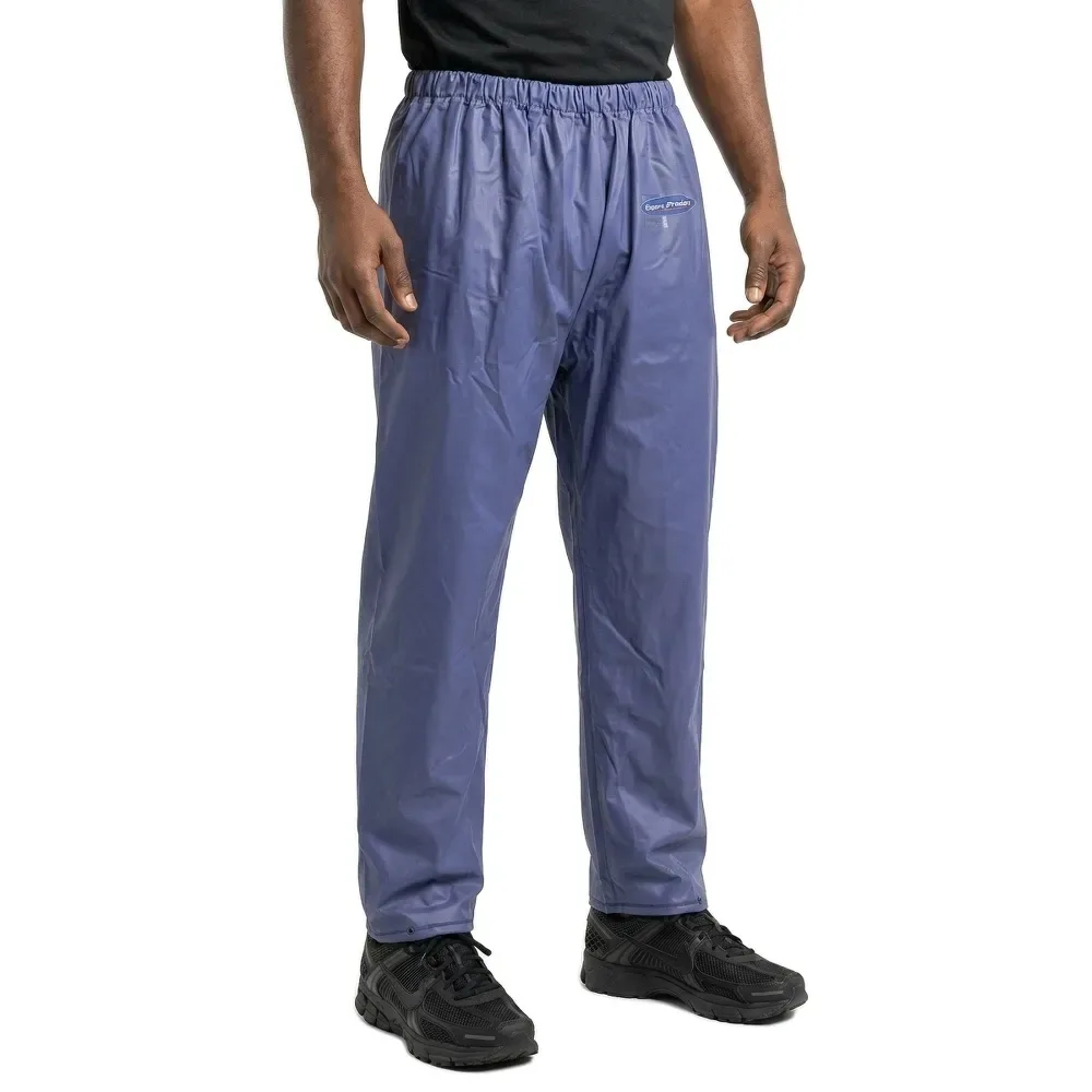 Rubberized Pvc Pants Light Blue M Men - Expert Predator - FashionsVida