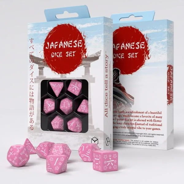 Japanese Dice Set: Sweet Spring Memory - Q Workshop - FashionsVida