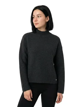 Pull à Col Roulé 25097434 Black M - Fynch Hatton - FashionsVida