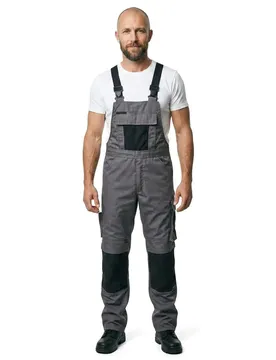 Combinaison Avec Poches Pour Genouillères Unique 12169 Anthracite / Black 60
