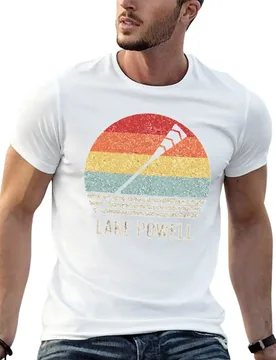 Retro Lake Powell Funny Vintage Boat Paddle T Shirt T-Shirt man t shirt summer t shirts for man pack white T-Shirt - Aliexpress - FashionsVida