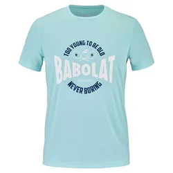Exercise Graphic Short Sleeve T-shirt Angel Blue Heather S