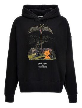 Enzo dalla felpa con cappuccio dei tropici
