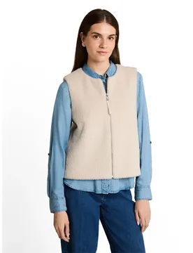 Gilet 1053331 Cold Beige XS - Tom tailor - FashionsVida