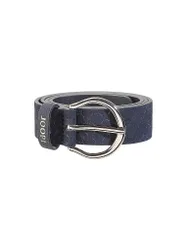 Joop Ceinture en cuir bleu marine 100