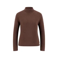 Pull à Col Roulé 25107138 Chocolate L