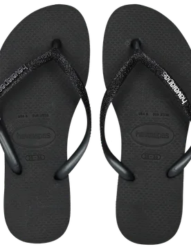 Slim Donna - Infradito e sandali Nero - Taglia 33/34 - Plastic/Polycarbonate 33/34 - Havaianas - FashionsVida
