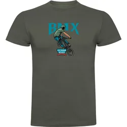 Maglietta A Maniche Corte Bmx Extreme Dark Army Green