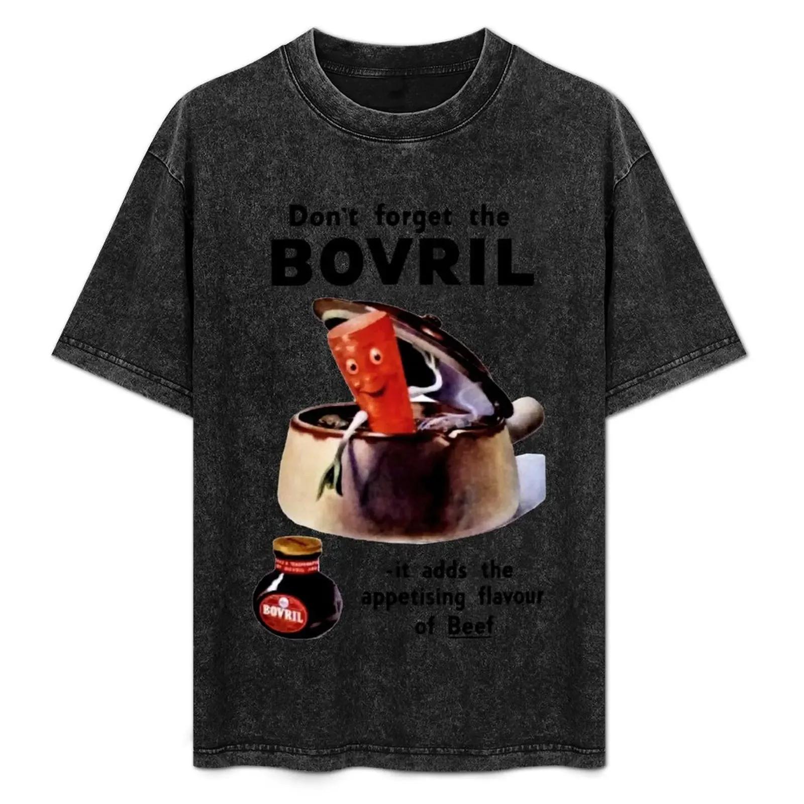 BOVRIL - ADVERT T-Shirt Plus Size Basic Cotton T-Shirt - Aliexpress - FashionsVida