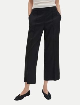Wide-Fit Hose Charlie Cropped Schwarz 36