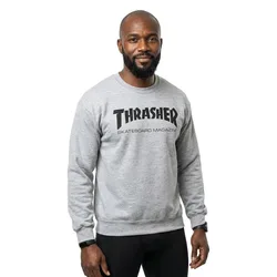 Sweat-shirt Skatemag Crew Grey L