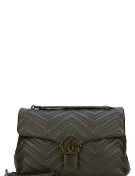 Medium Quilted Leather Shoulder Bag