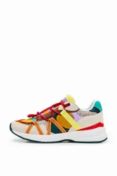 Baskets patchwork détails trekking MATERIAL FINISHES 37 female