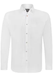 Trachtenhemd Mika2 (weiss, Gr. 2XL) von Classics für Herren, Trachtenhemden, 100% Baumwolle